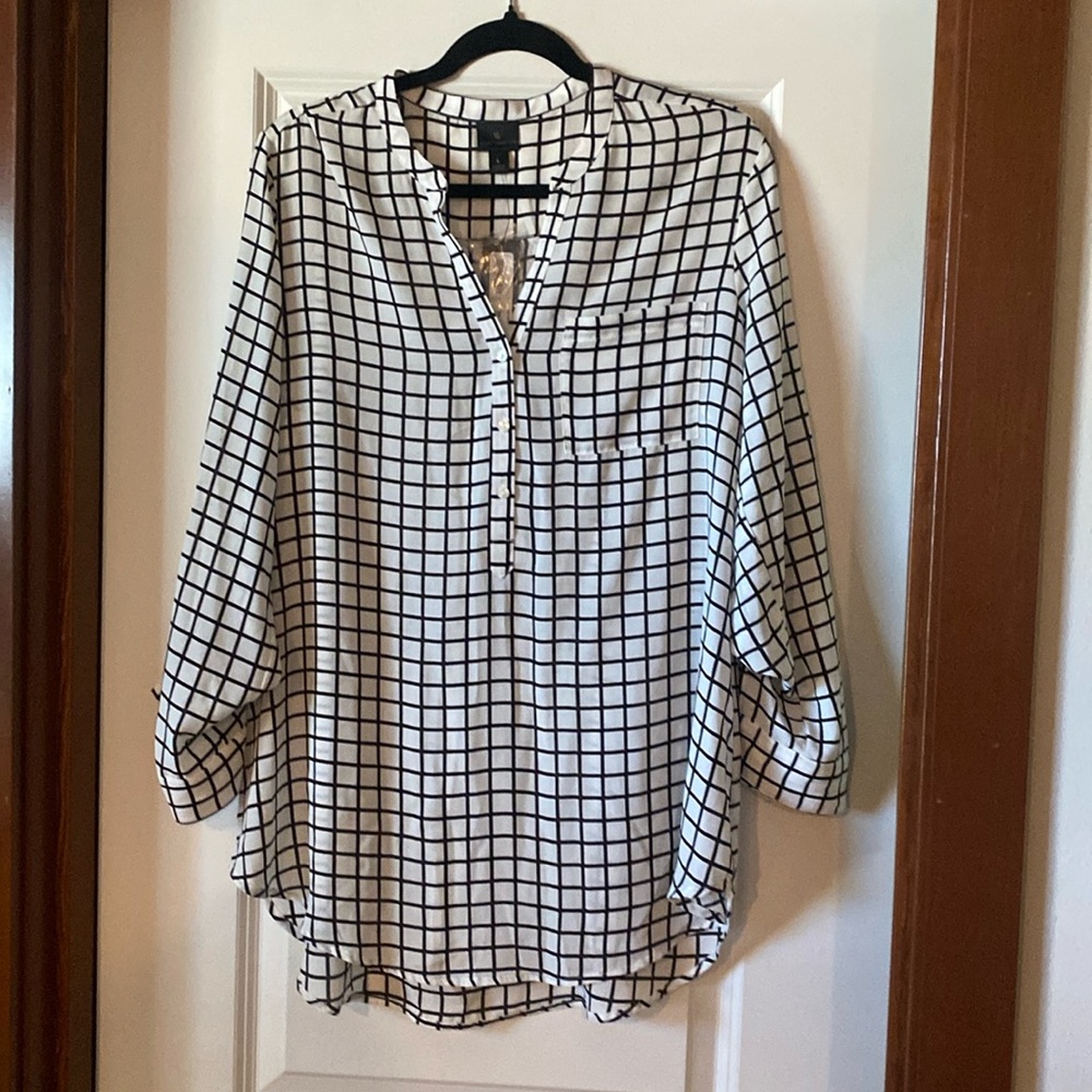 NWT Worthington business blouse, L